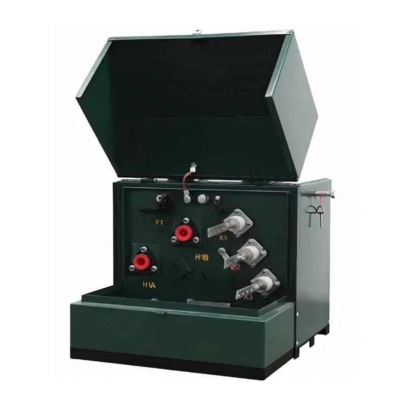 Transformator jednofazowy montowany na podkładce